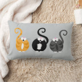 子猫のRolly Polliesの枕 ランバークッション (ブランケット)