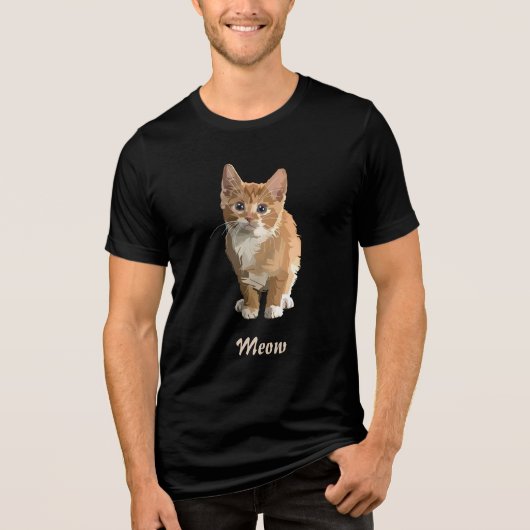 子猫のTシャツ メオウ トライブレンドＴシャツ (正面)