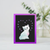 子猫はがき ポストカード (スタンド正面)