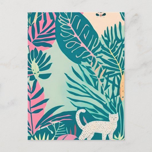 子猫はがき ポストカード (正面)