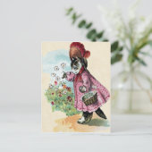 子猫はがき ポストカード (スタンド正面)