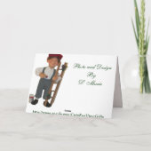 子猫はギフトだ – 猫/子猫クリスマスカード シーズンカード (裏面)