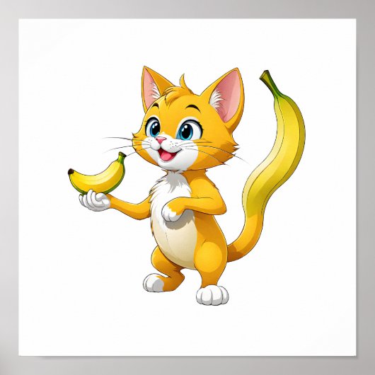 子猫はバナナ ポスター (正面)