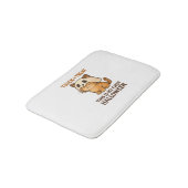 子猫は初めてのハロウィーンの準備ができてマスクを着ている バスマット (アングル)