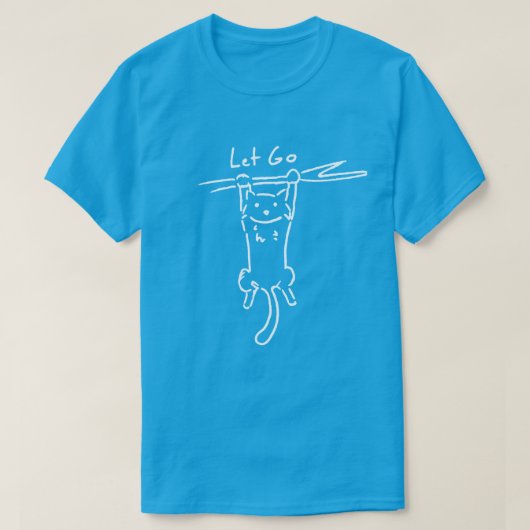 子猫は放します Tシャツ (デザイン正面)