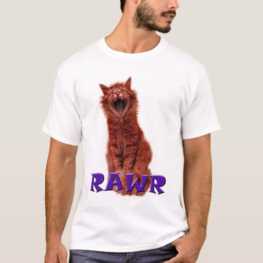 子猫はRawr!行きます!! Tシャツ (正面)