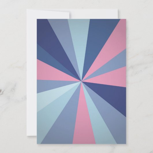 子猫をテーマにした誕生日パーティーの招待状 招待状 (裏面)