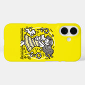 子猫を持つふわふわ少女 Case-Mate iPhoneケース (裏面 (横))