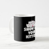 子猫を見せて コーヒーマグカップ (正面左)