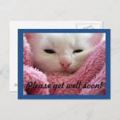 子猫を飼う ポストカード (正面/裏面)