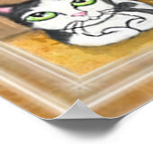 子猫を飼った獣医 ポスター (角)