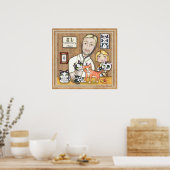 子猫を飼った獣医 ポスター (キッチン)