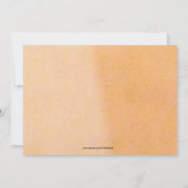 子猫アンダーカバーサプライズパーティの招待状 招待状 (裏面)