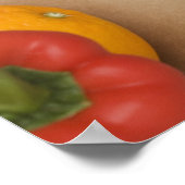 子猫インサイド買い物袋 ポスター (角)