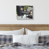 子猫インザパーク キャンバスプリント (インサイチュ (寝室))