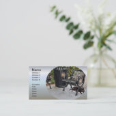 子猫インザパーク 名刺 (スタンド正面)