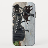 子猫インザパーク Case-Mate iPhoneケース (裏面)