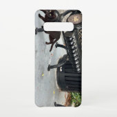 子猫インザパーク SAMSUNG GALAXYケース (裏面)