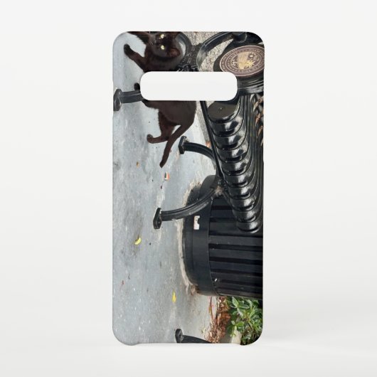 子猫インザパーク SAMSUNG GALAXYケース (裏面)