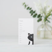子猫インパリ 名刺 (スタンド正面)