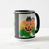 子猫インパンプキンマグ マグカップ (正面右)