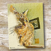 子猫ウィスカーハートノーズ水彩 ジグソーパズル