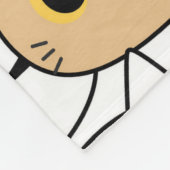 子猫ウォール60x80フリースブランケット フリースブランケット (角)