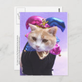 子猫エステル ポストカード (正面/裏面)