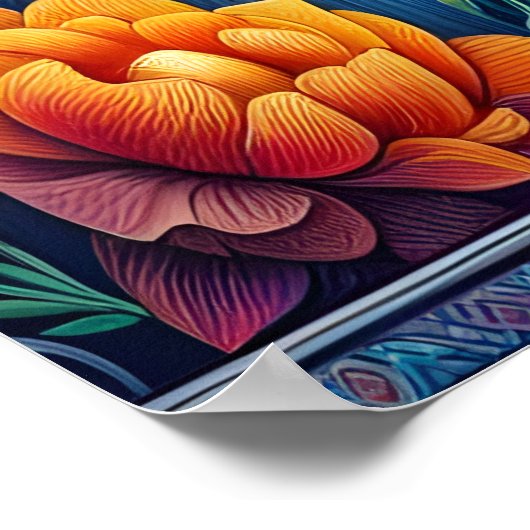 子猫カオス着信 ポスター (角)