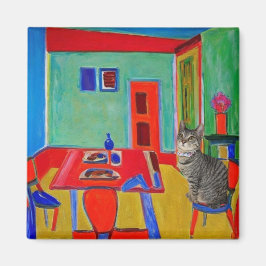 子猫カフェ マグネット