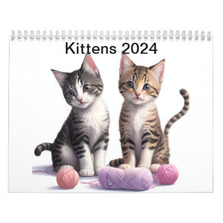 子猫カレンダー2024 カレンダー