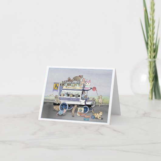 子猫カンプオムニバスカード カード (正面)