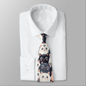 子猫カート万華鏡のように千変万化するパターン ネクタイ (タイ)