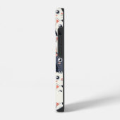 子猫カート万華鏡のように千変万化するパターン iPhoneケース (左側面)