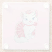 子猫ガラスコースター ガラスコースター (裏面)