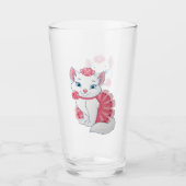 子猫ガラス タンブラーグラス (正面)