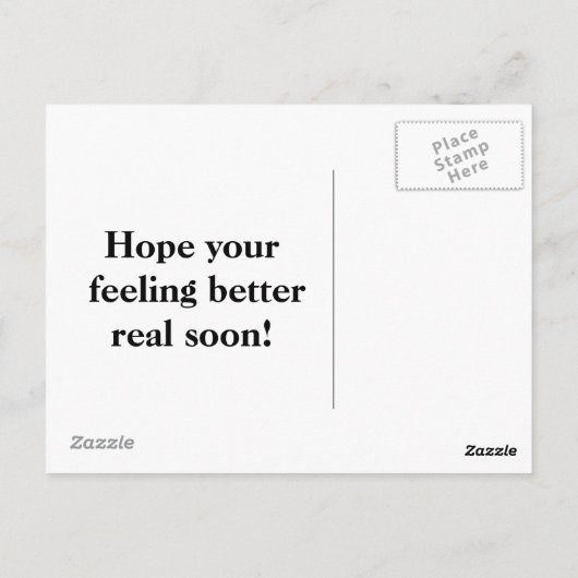 子猫キス元気 ポストカード (裏面)