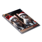 子猫クリスマスノート ノートブック (右側)