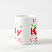 子猫クリスマス コーヒーマグカップ (中央)