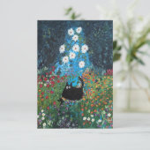 子猫クリムト サンキューカード (スタンド正面)