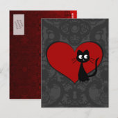 子猫クロラブII ポストカード (正面/裏面)