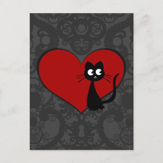 子猫クロラブII ポストカード (正面)