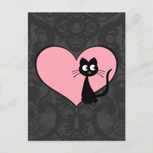 子猫クロラブIII ポストカード (正面)