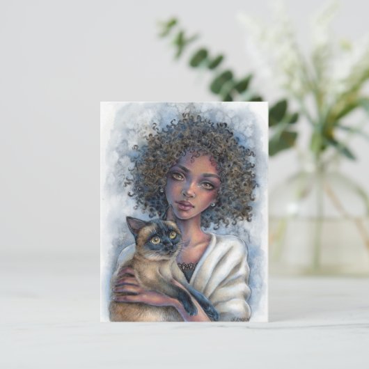 子猫ケドルズ ポストカード (スタンド正面)