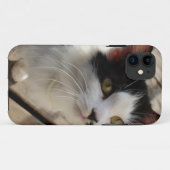 子猫ケース Case-Mate iPhoneケース (裏面(横))