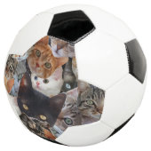 子猫コラージュ サッカーボール (3/4)