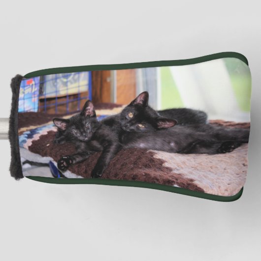 子猫ゴルフヘッドカバー ゴルフヘッドカバー (正面)