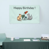 子猫サマーデライトフラワーゲーム 横断幕 (トレードショー)