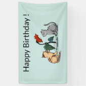 子猫サマーデライトフラワーゲーム 横断幕 (縦)