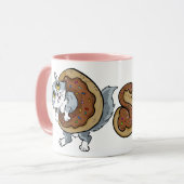 子猫スイートドーナツ マグカップ (正面左)